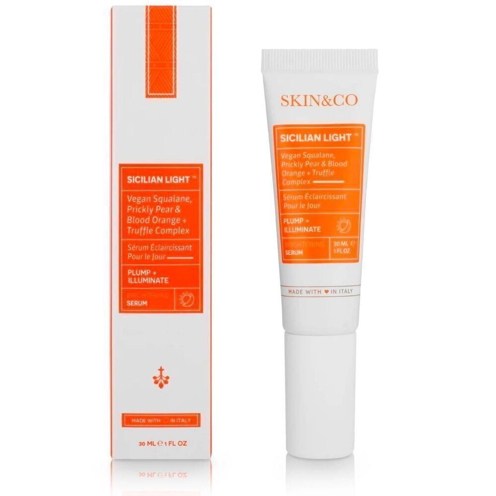 NIB~SKIN & CO Sicilian Light Vegan Roma Illuminating Serum~1 fl.oz.~$60 Retail - Picture 2 of 3